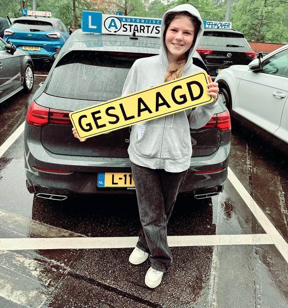 Geslaagd: Lara